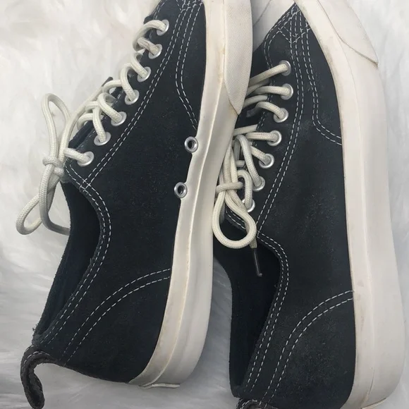 Converse X Jack Purcell Suede Shoes Sneakers Size Men (8) Women (9.5)